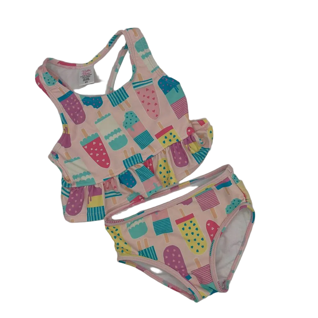 Two Piece Bathing Suit / Popsicles