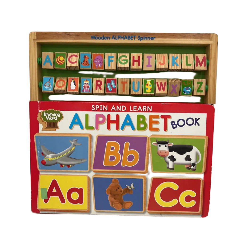 Spin and Learn Alphabet Book