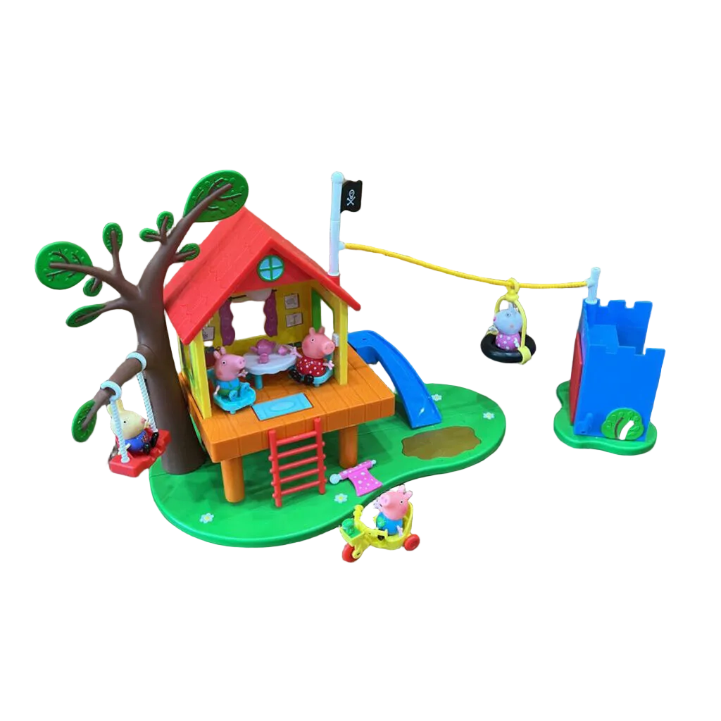 Treehouse & George's Fort / NO Mud Noise