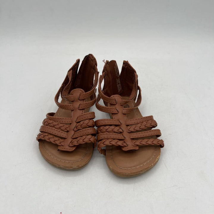 Strap Sandals / Zipper Back