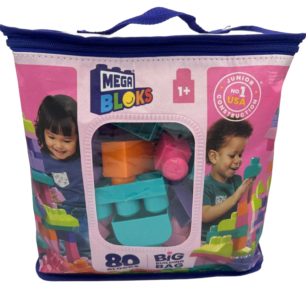 80 Piece Big Building Bag