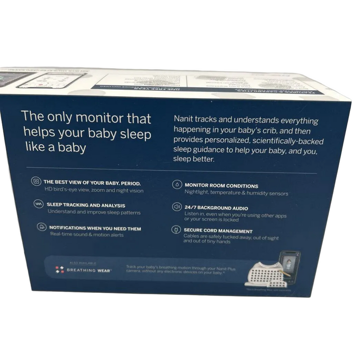 HD Baby Monitor & Sleep Tracker with Band