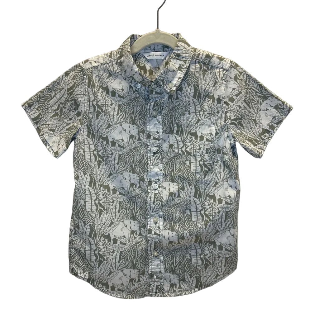 SS Button Down Shirt / Safari