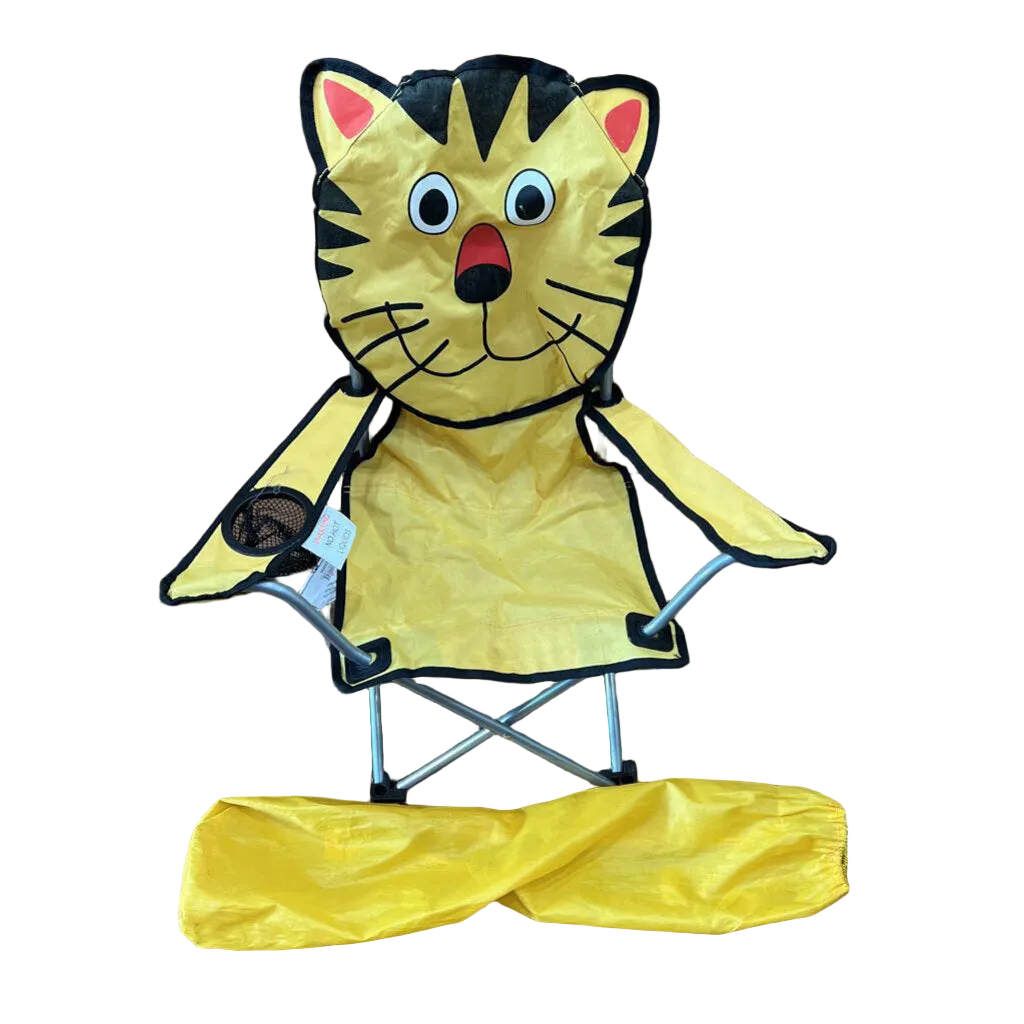 Kids Tiger Foldable Chair 22"Wx15"Dx25"H