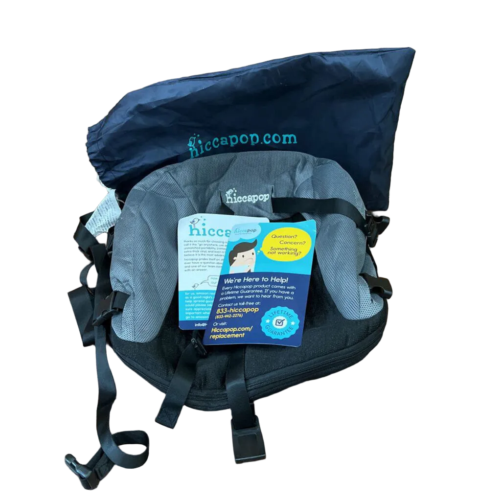 Inflatable Booster Chair with Straps