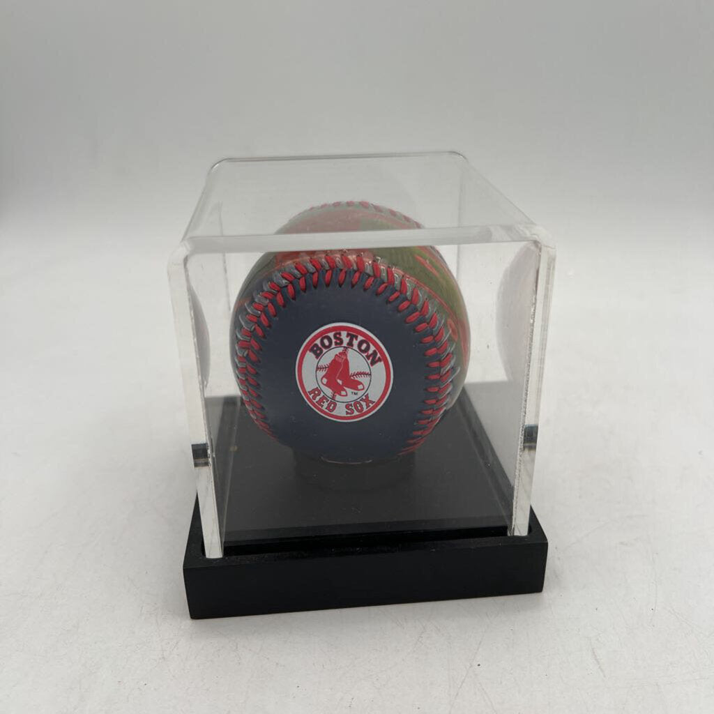 Boston Red Sox Baseball with Case