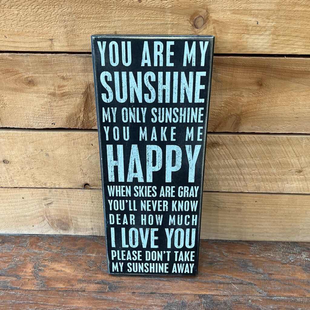 Wood Art / You are my Sunshine...