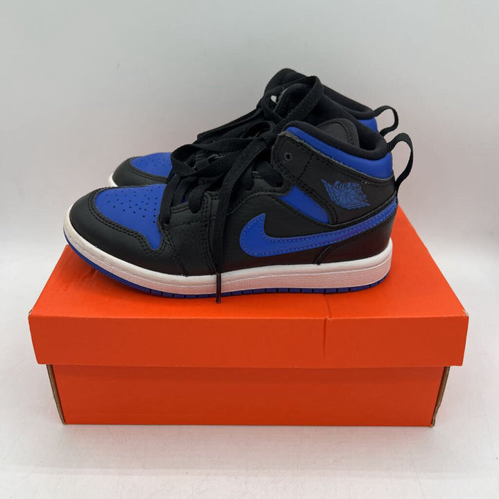 Air Jordan High Tops / Blue Swoosh