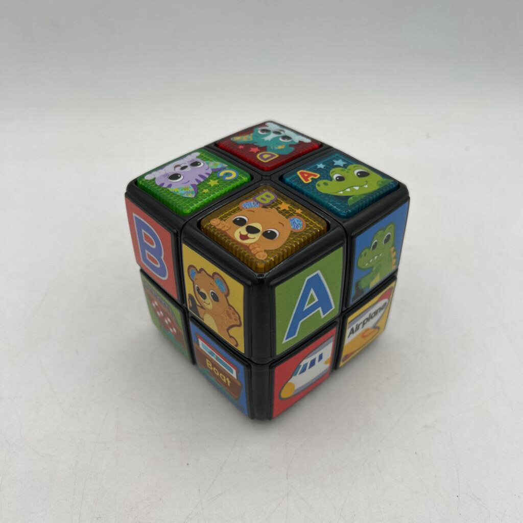 Twist & Teach Animal Cube