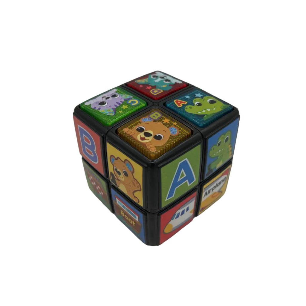 Twist & Teach Animal Cube