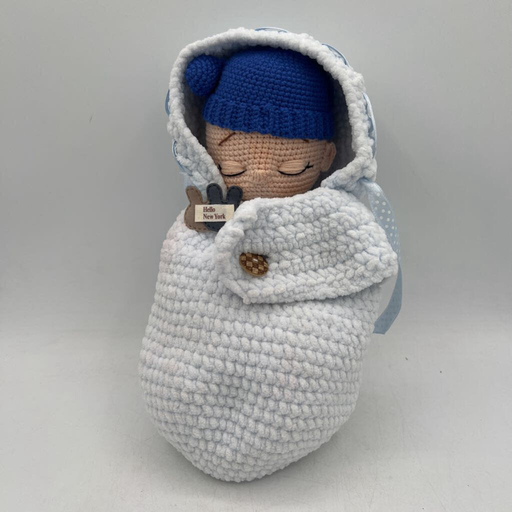 Crochet Baby Doll + Swaddle
