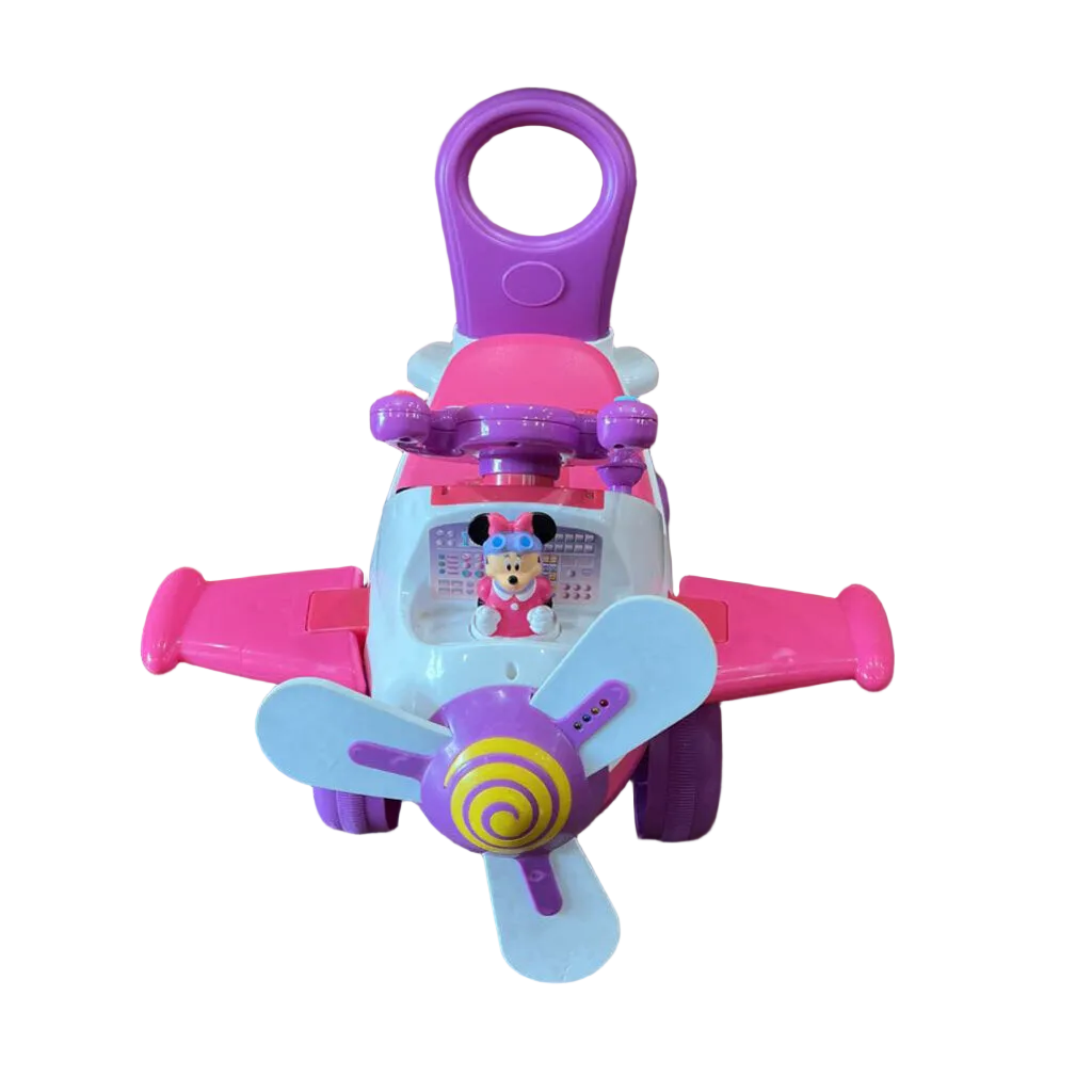 Minnie Mouse Airplane Ride-On-Toy