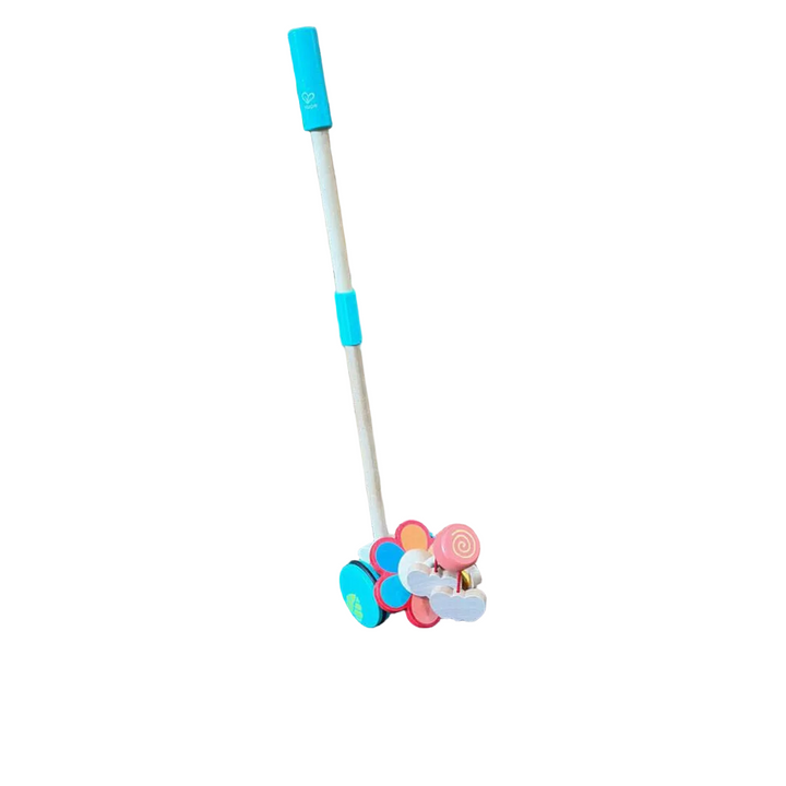 Wooden Flower Push Toy
