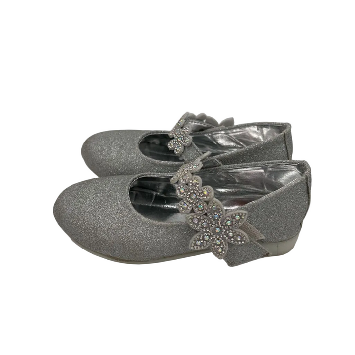 Dress Shoes / Velcro Strap / Glitter