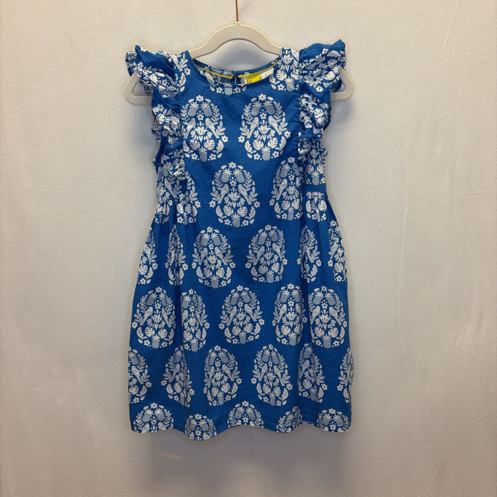 Sleeveless Ruffle Cap Dress