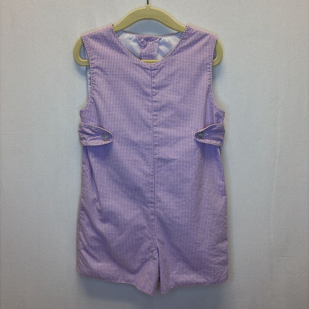 Sleeveless Gingham Short Romper