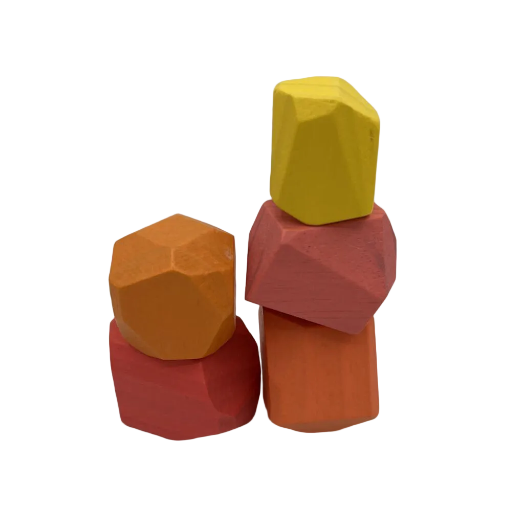 Wooden Stacking Boulders