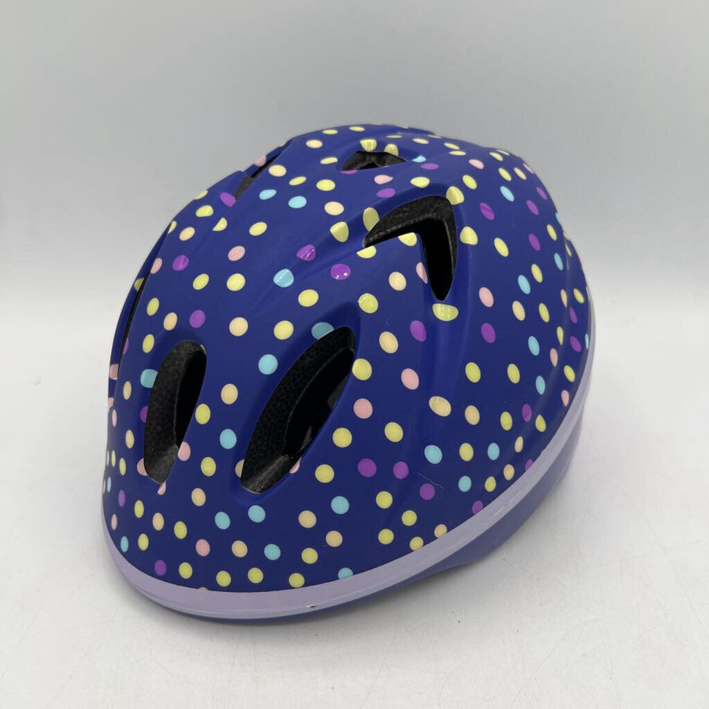 Bike Helmet/Polka Dots