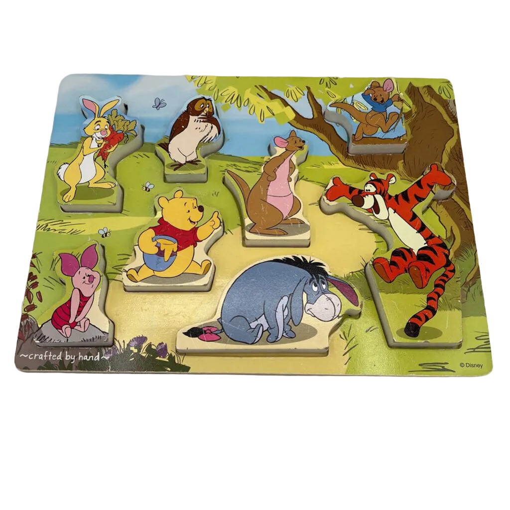 Disney Winnie the Pooh Wood Shape Puzzle