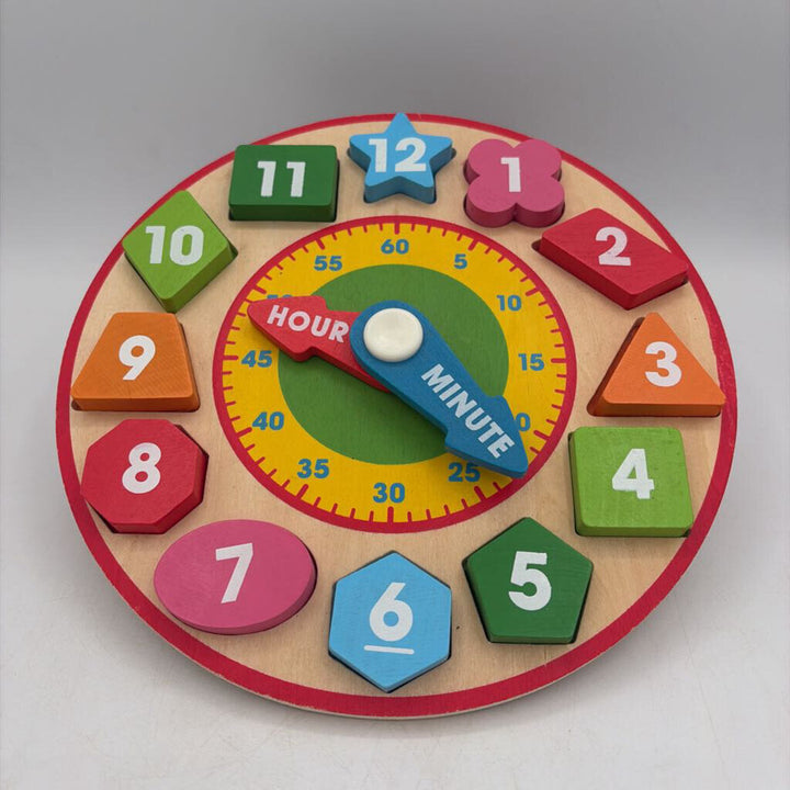 Shape Sorting Clock Puzzle