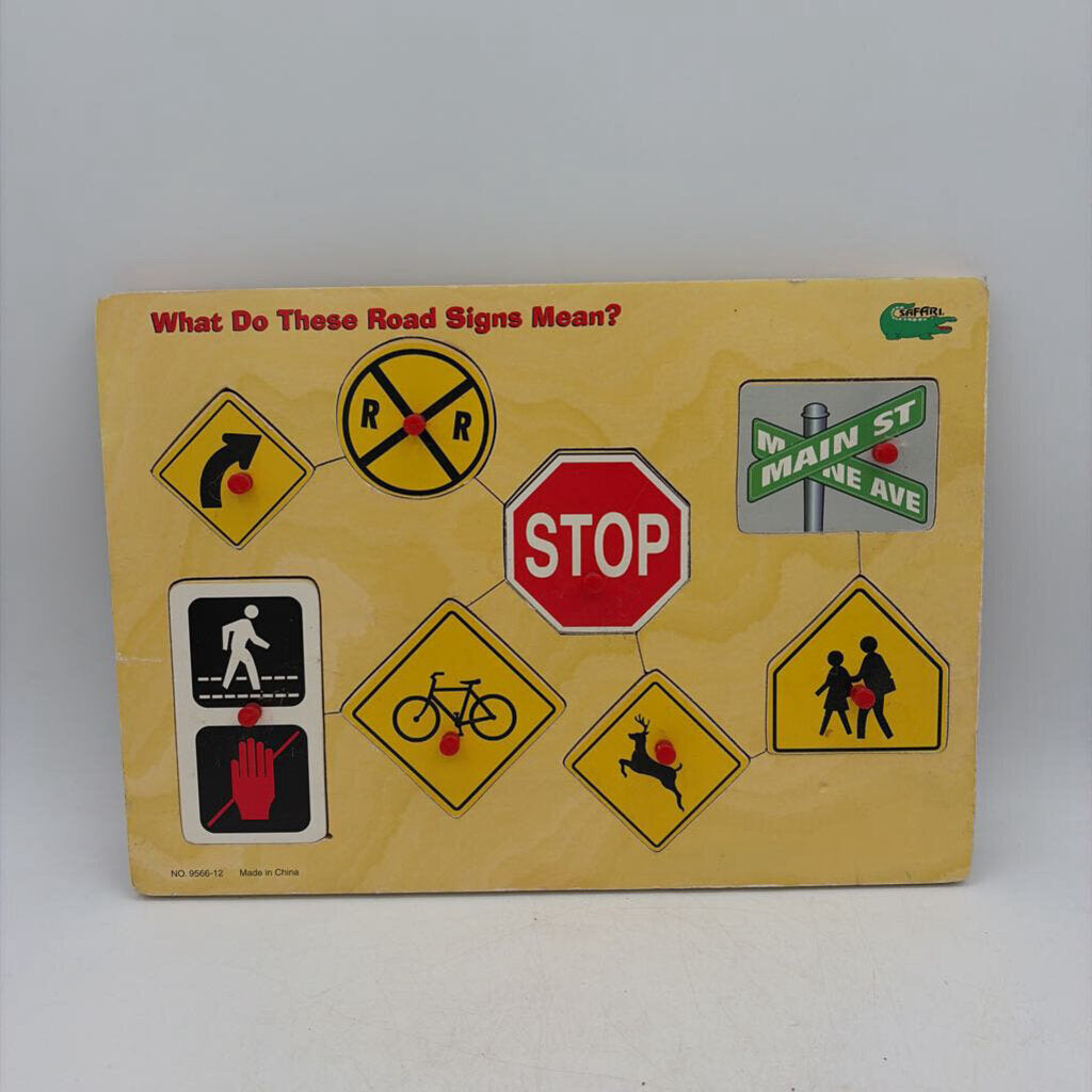 What do the Road Signs Mean?