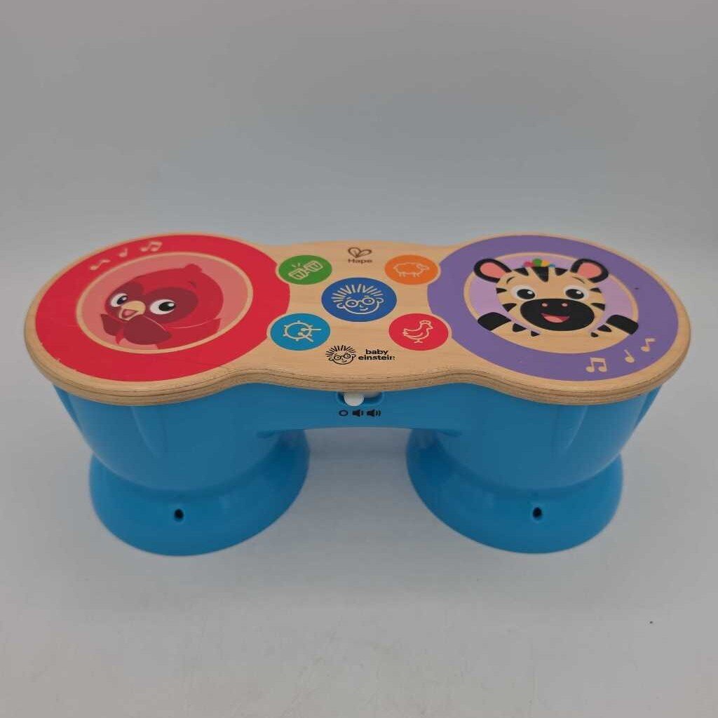 Upbeat Tunes Magic Touch Wooden Drum