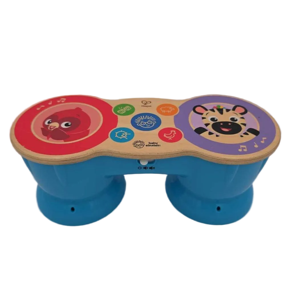 Upbeat Tunes Magic Touch Wooden Drum