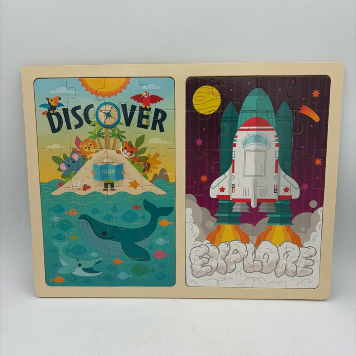 2-in-1 Puzzle / Discover Explore