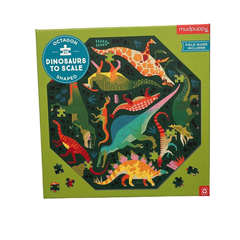 Dinosaur To Scale Puzzle