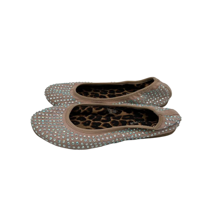 Rhinestone Ballet Flat Shoes