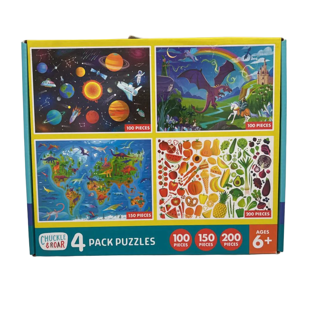 4 Pack Puzzles: Space and More