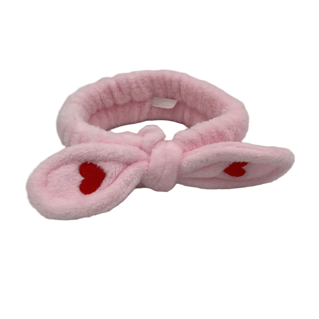 Towel Headband / Hearts