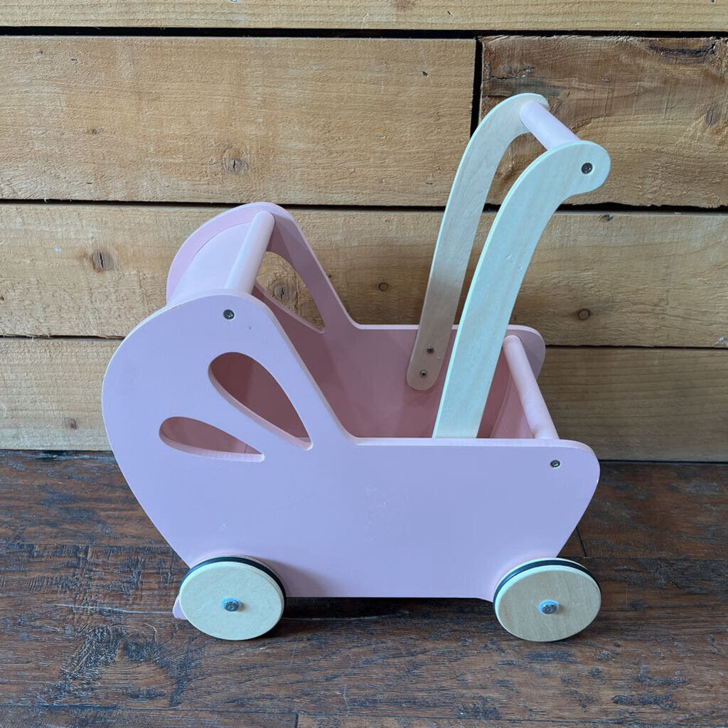 Wooden Stroller Pram