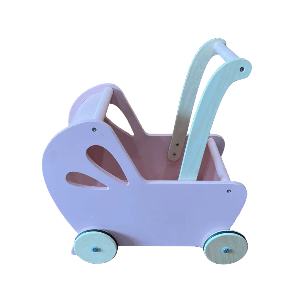 Wooden Stroller Pram