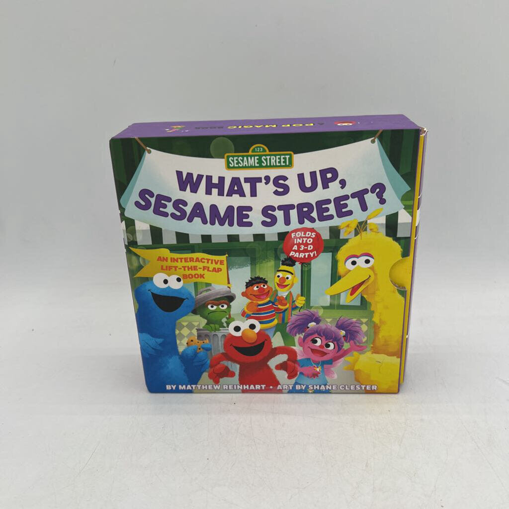 What's Up Sesame Street: Pop Up Magic Book