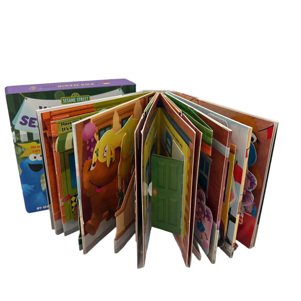 What's Up Sesame Street: Pop Up Magic Book