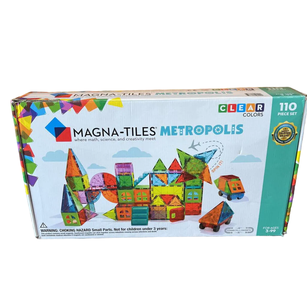 Metropolis Magnetic Tiles