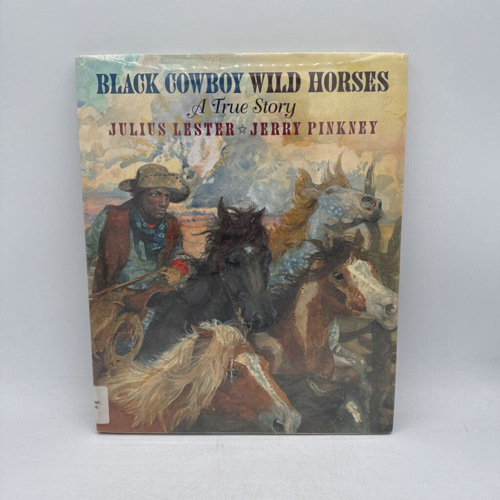 Black Cowboy Wild Horses
