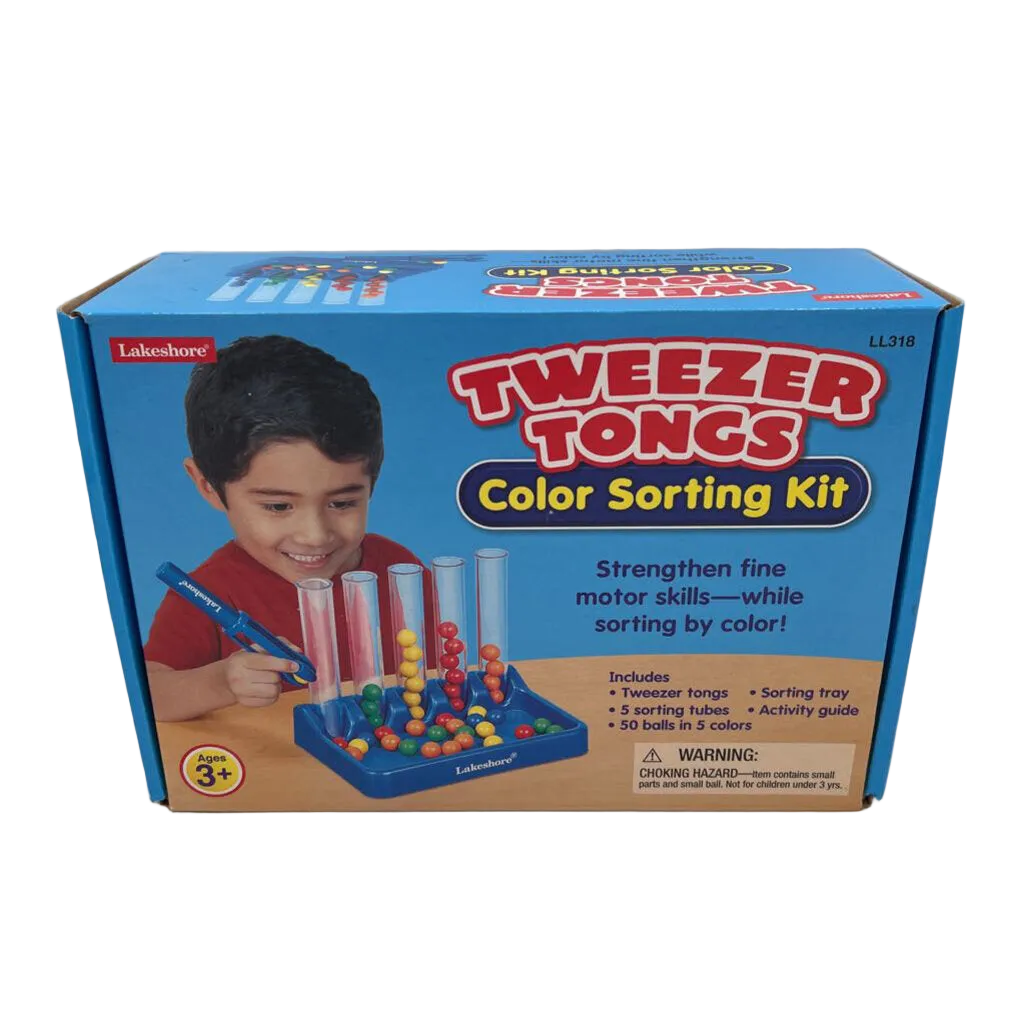 Tweezer Tongs Color Sorting Kit