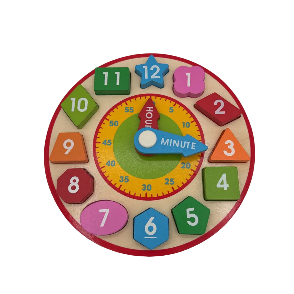 Shape Sorting Clock