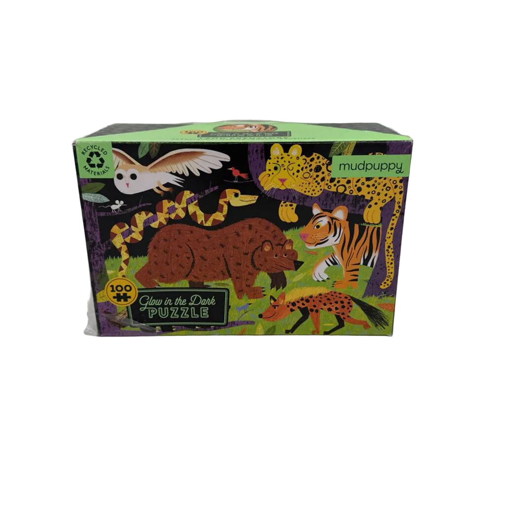 Glow In The Dark Puzzle / Land Predators