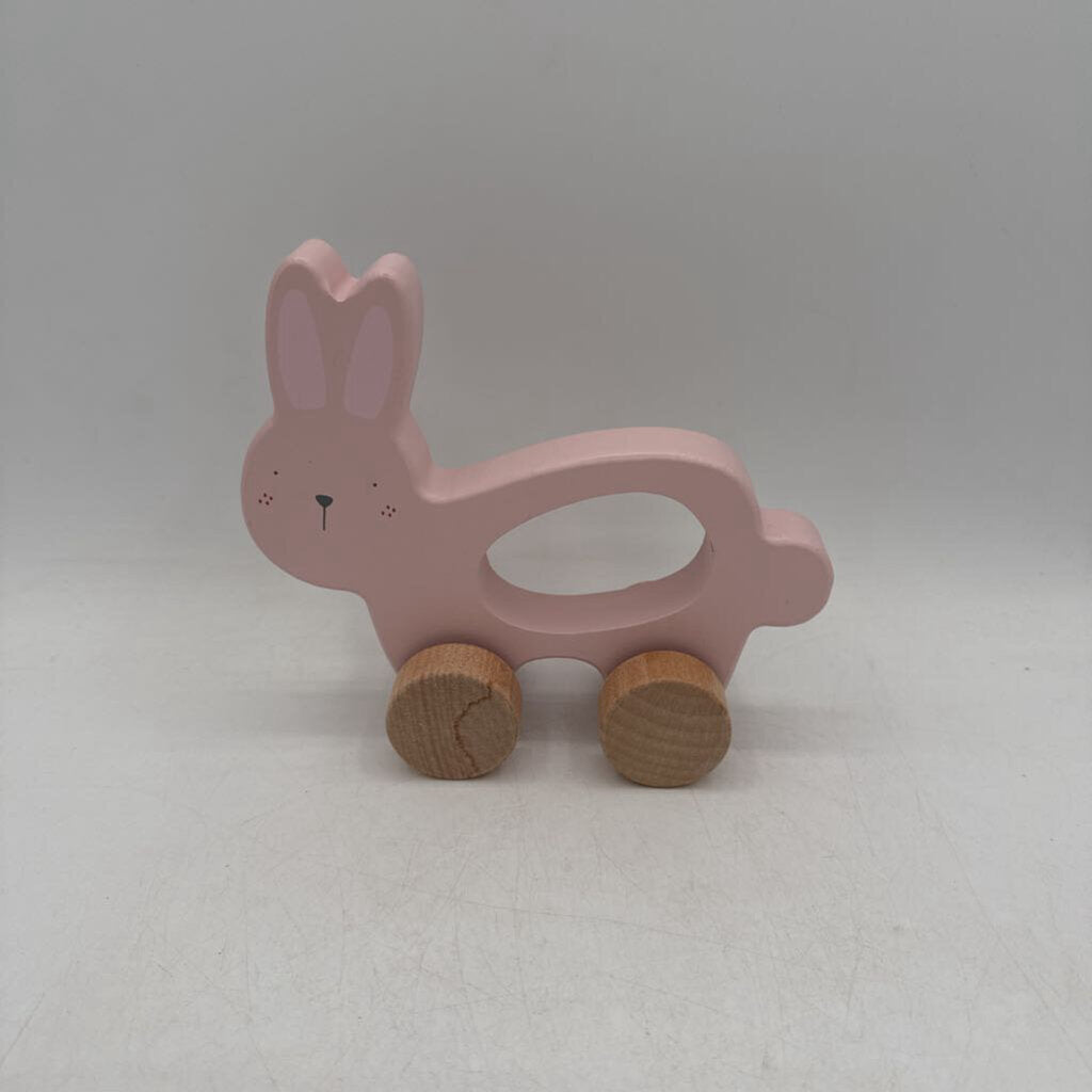 Wooden Bunny Pull Toy