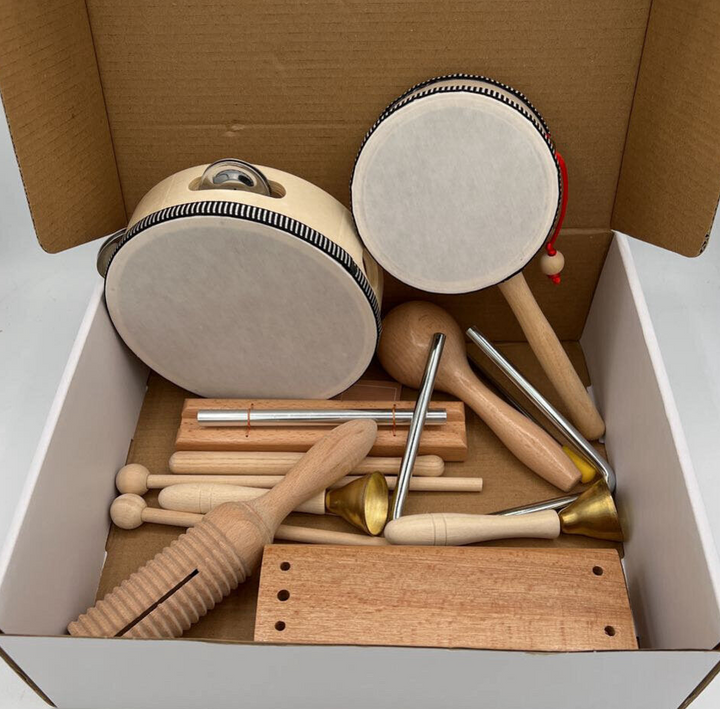 Wooden Music Instrument Set/ Missing 2