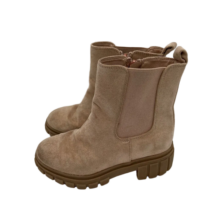 Lil Cora Chelsea Boots: Gold Sparkle