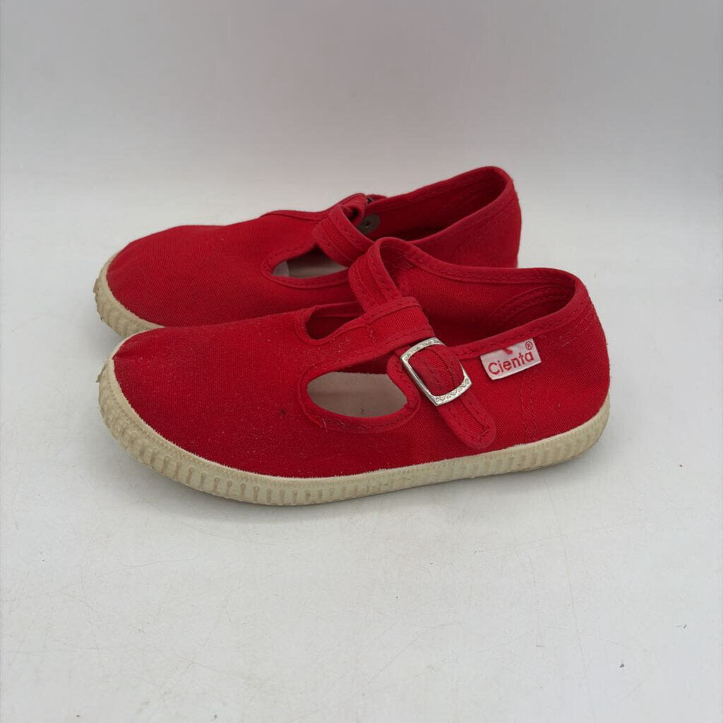Canvas Velcro Mary Janes