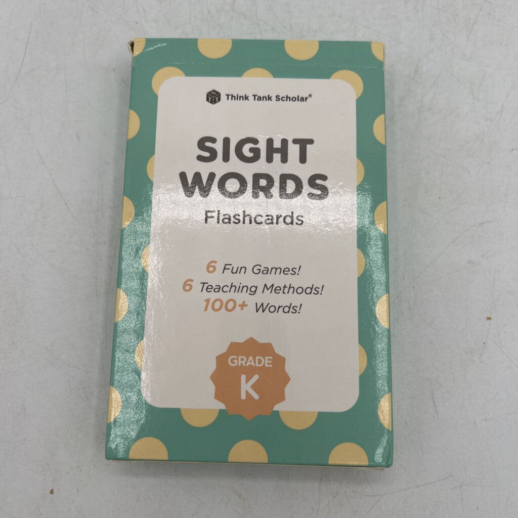 Sight Words Flashcards: K