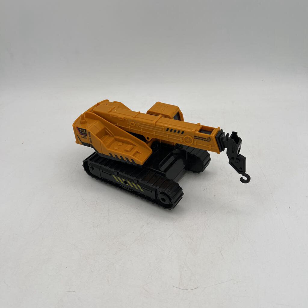 Push and Go: Crawler Crane Toy