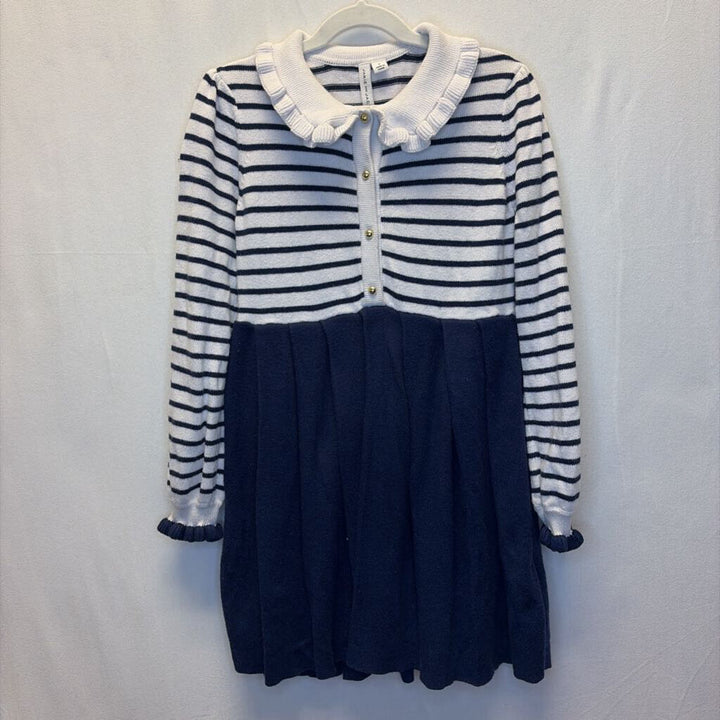 LS Collared Sweater Dress/ Buttons