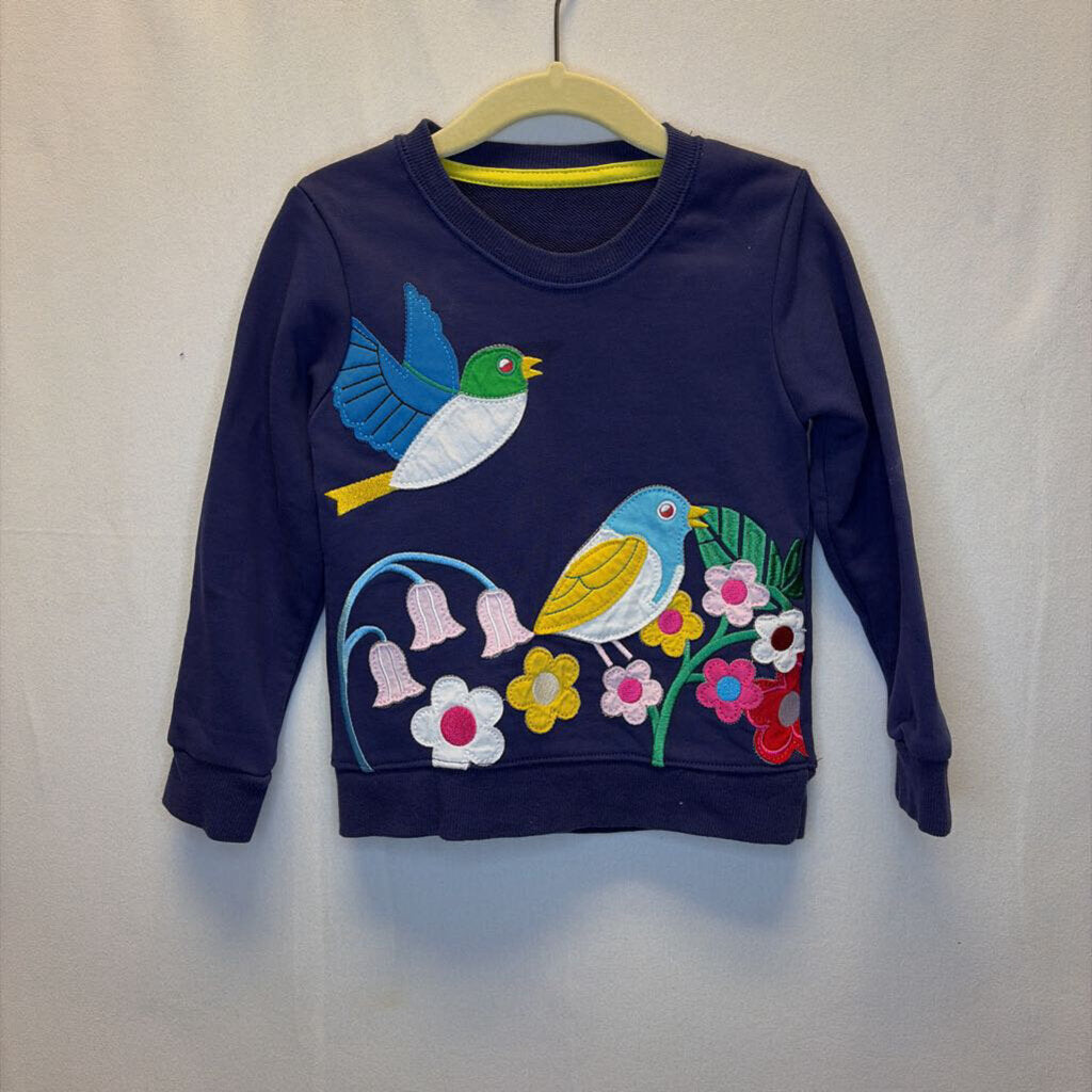 LS Sweater/ Birds