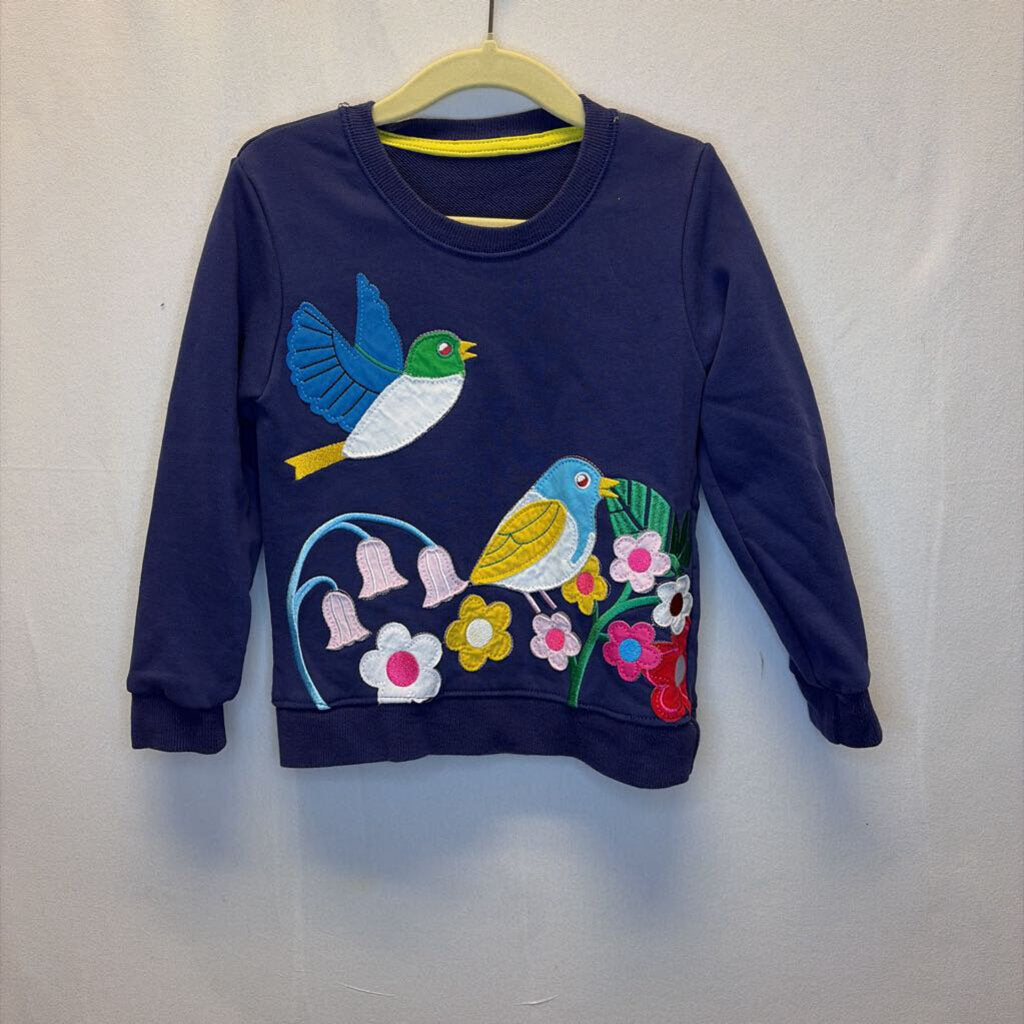LS Sweater/ Birds